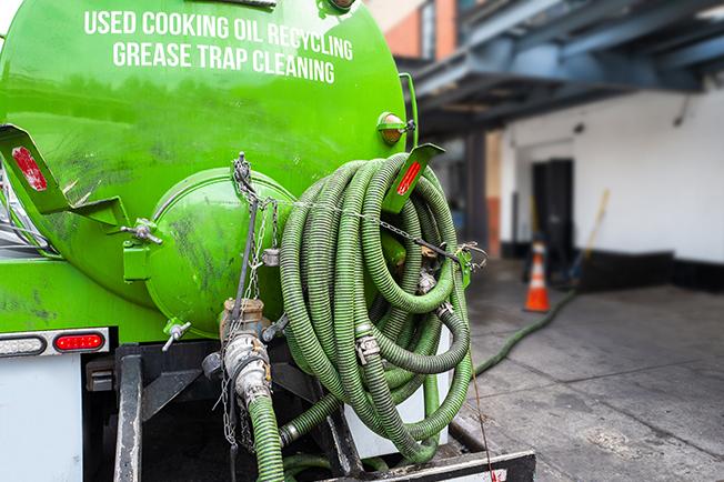 Grease Trap Cleaning of Bellview workers